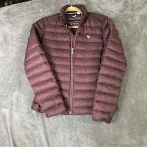 Ariat Ideal Down Women’s Coat Burgundy Size S